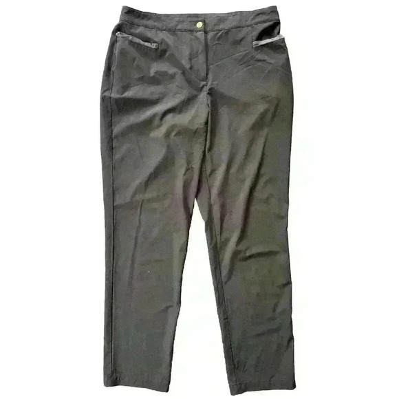 Chico's Pants - Chicos Zenergy Pants Size One Black Basic Work Office Travel